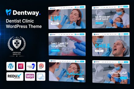 Dentway – Dentist Clinic WordPress Theme