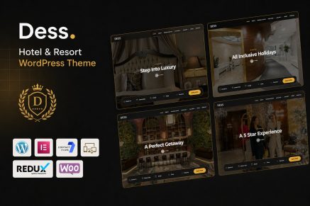 Dess – Hotel & Resort WordPress Theme