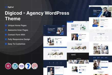 Digicod – Agency WordPress Theme