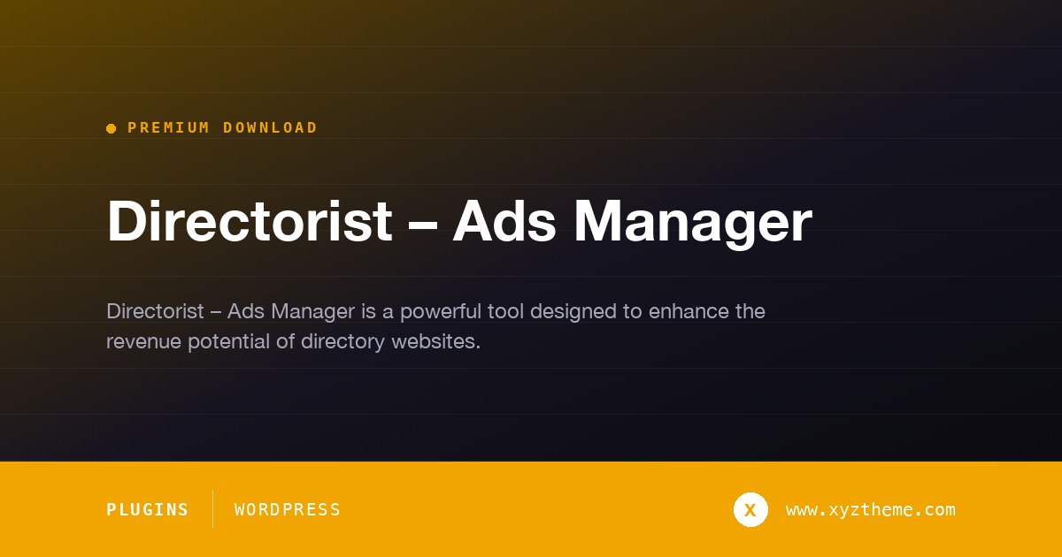 Directorist – Ads Manager