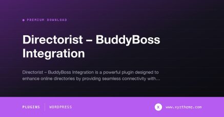 Directorist – BuddyBoss Integration