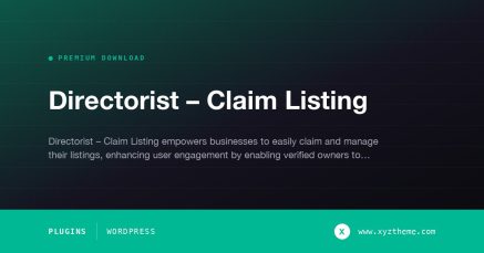 Directorist – Claim Listing