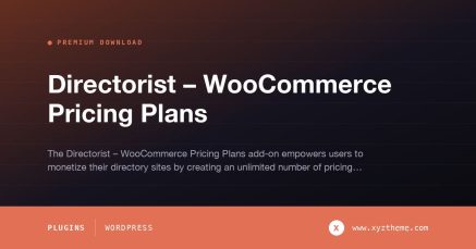 Directorist – WooCommerce Pricing Plans