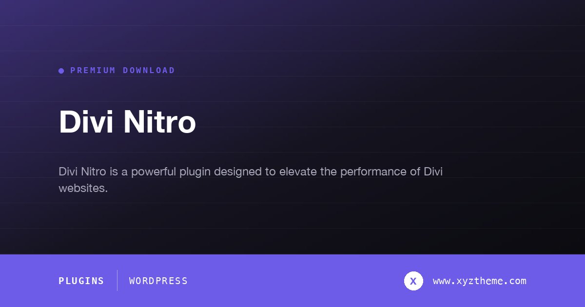 Divi Nitro