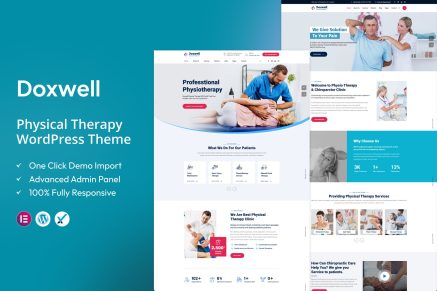 Doxwell : Physical Therapy WordPress Theme
