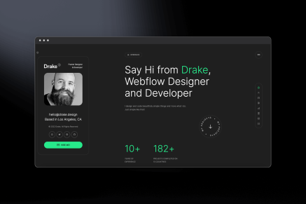 Drake Portfolio WordPress Theme