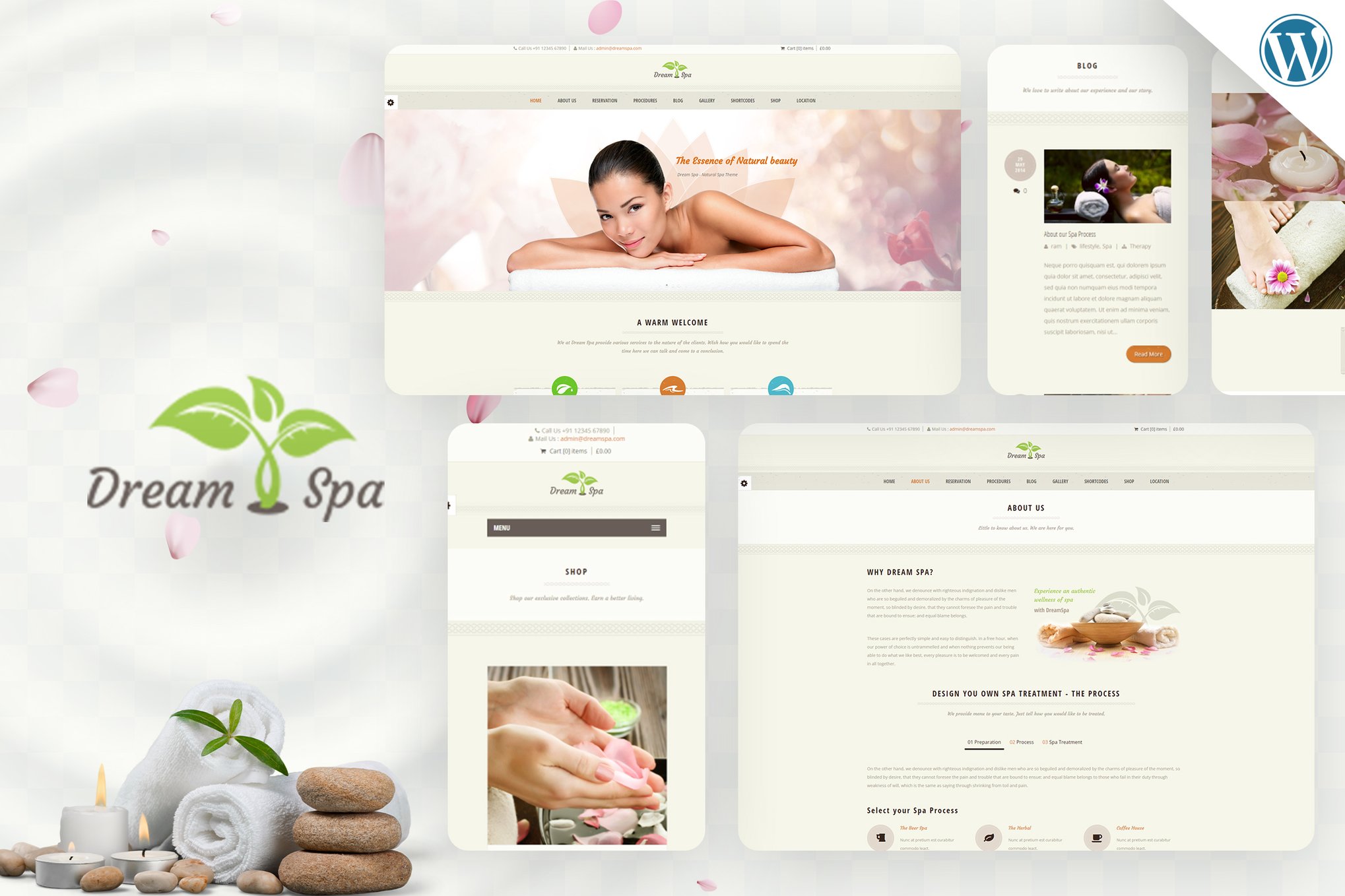 Dream Spa – Salon WordPress