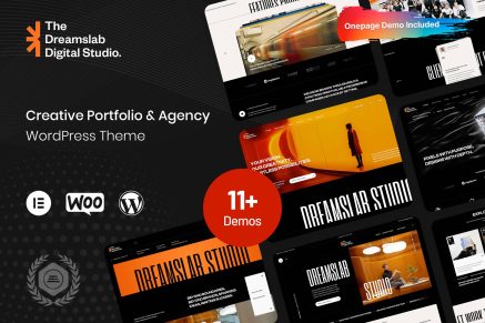 Dreamslab – Creative Portfolio & Agency Theme