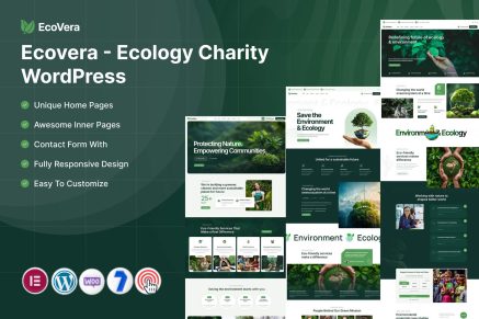 Ecovera – Ecology Charity WordPress