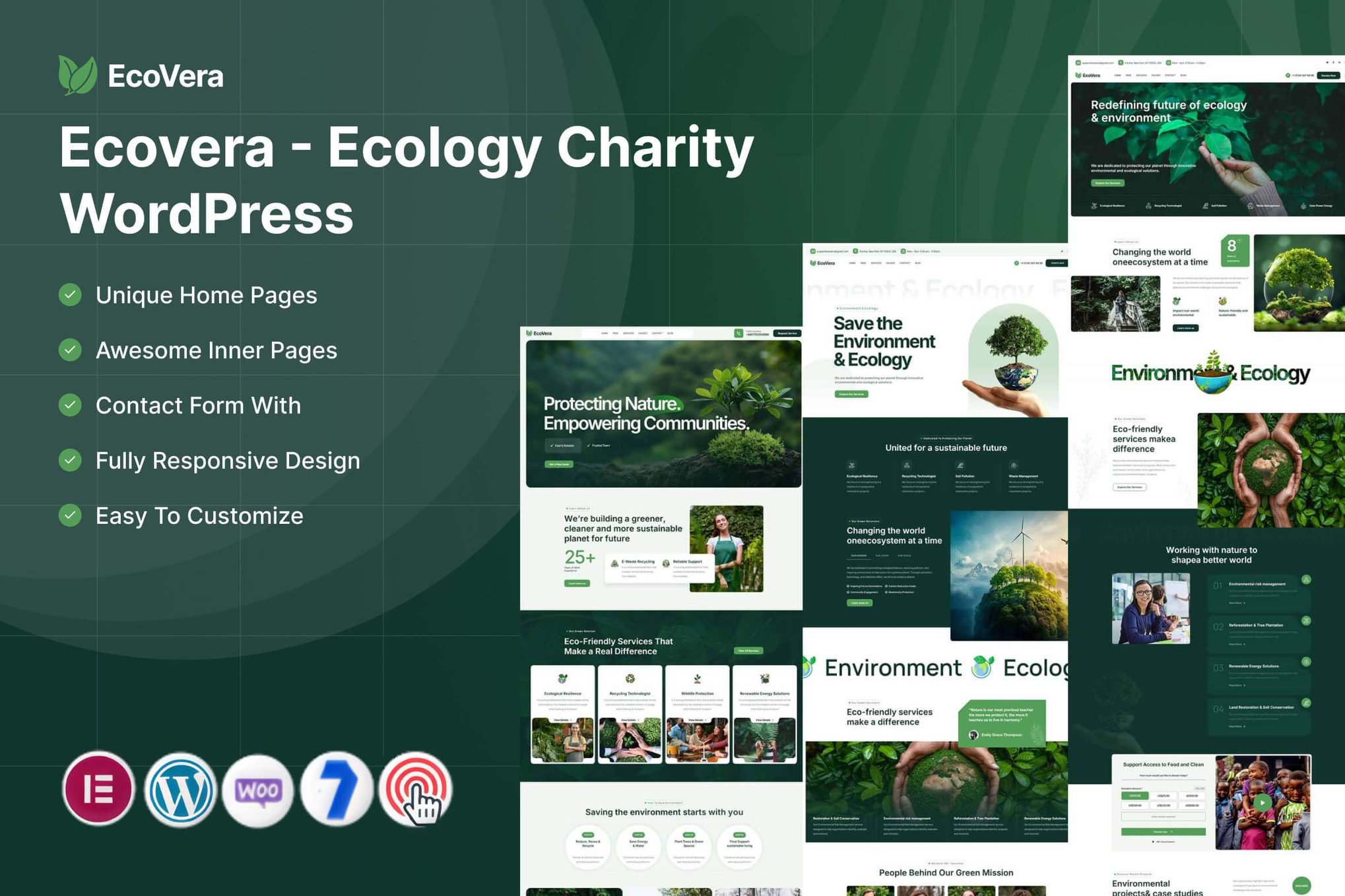 Ecovera – Ecology Charity WordPress