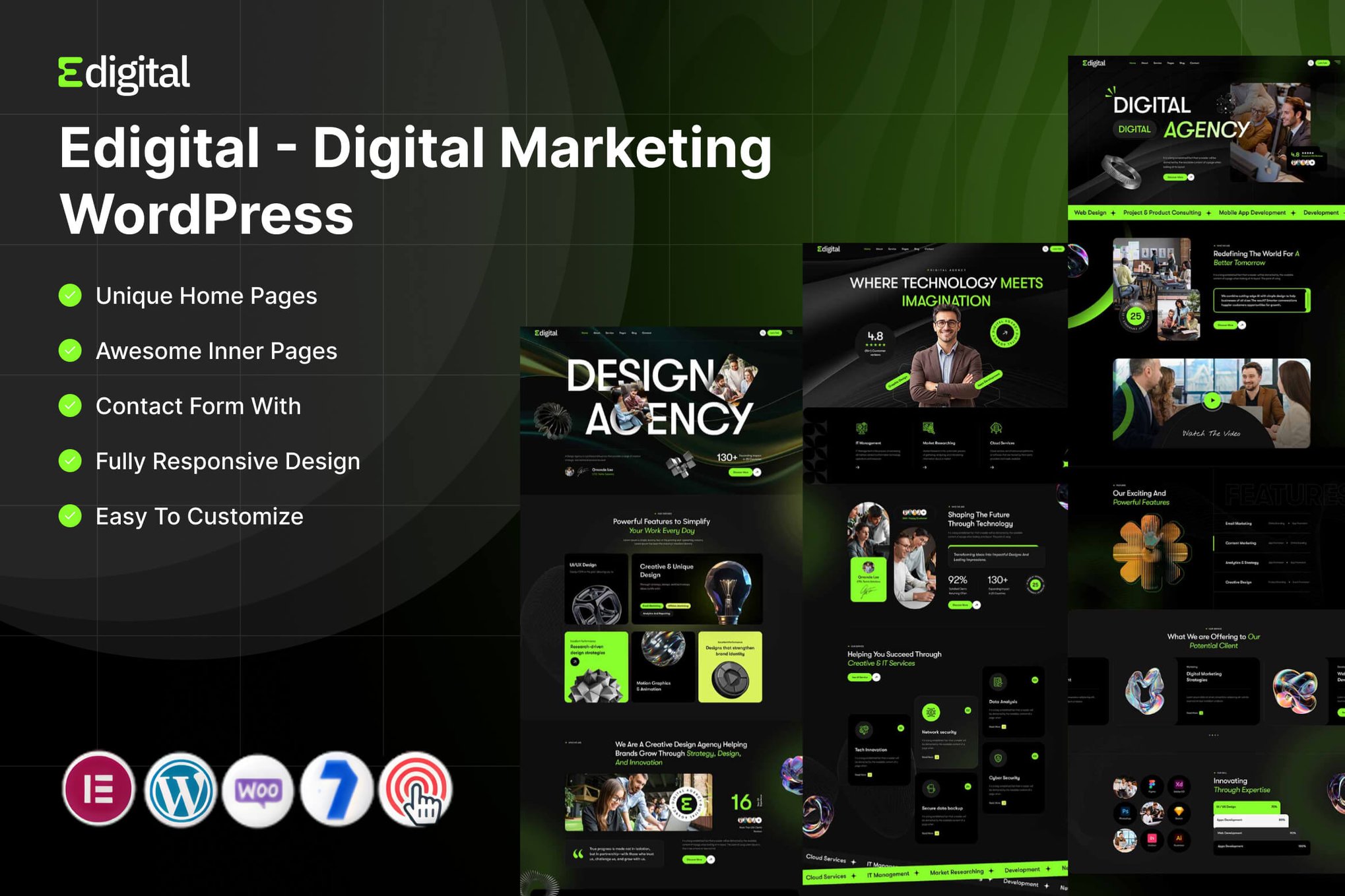 Edigital – Digital Marketing WordPress