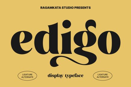 Edigo – Retro Chic Display Typography