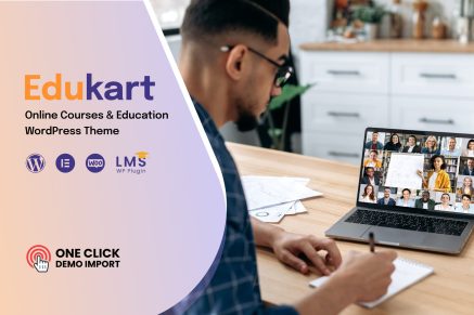 EduKart – Online Courses & Education LMS Theme