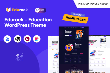 Edurock – Education & LMS WordPress Theme