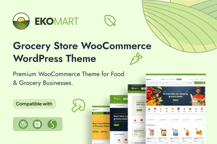 Ekomart – Grocery Shop WooCommerce WordPress Theme