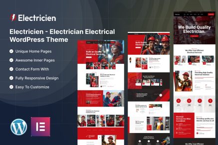 Electricien – Electrician Electrical WordPress