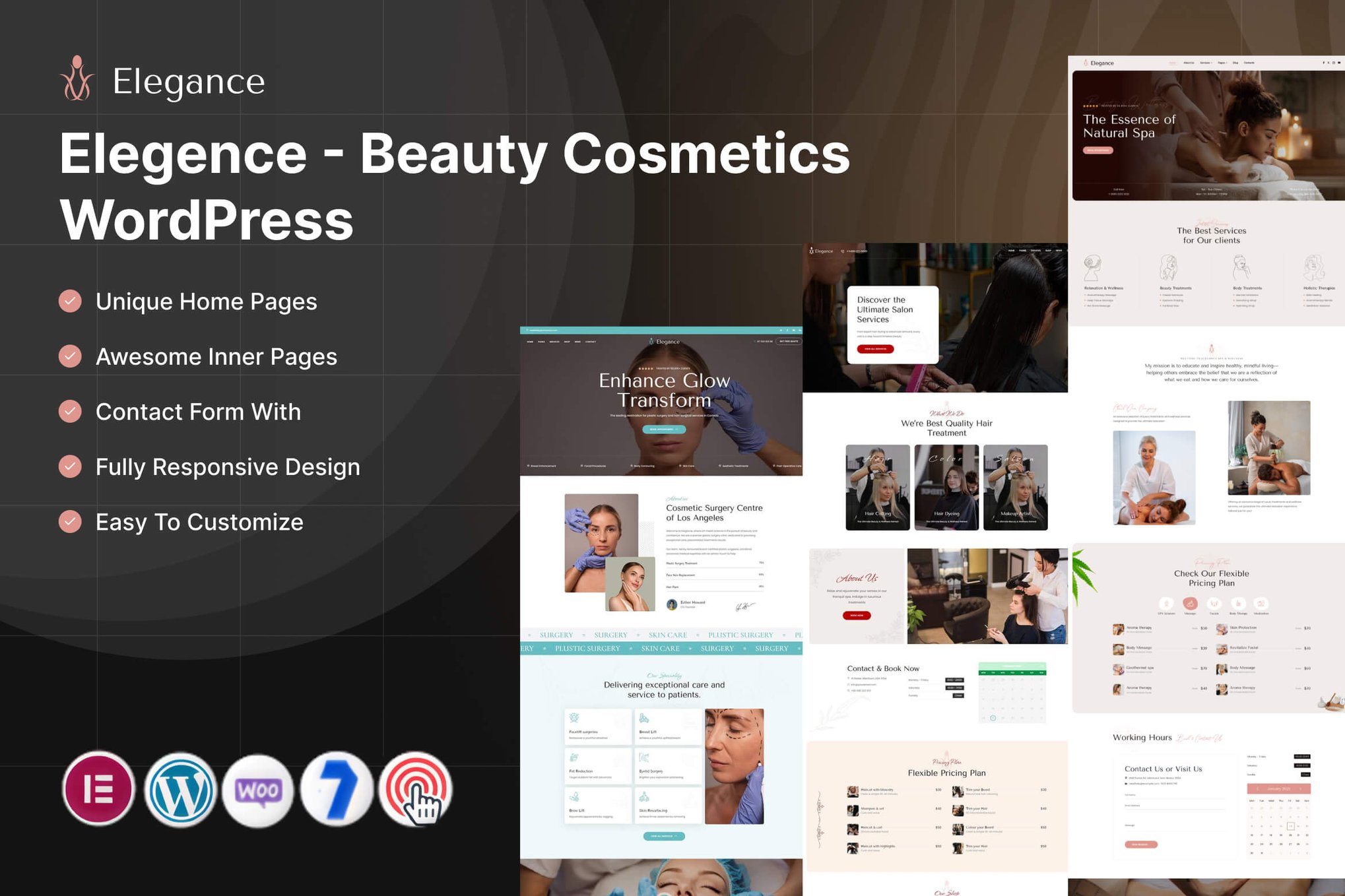 Elegence – Beauty Cosmetics WordPress
