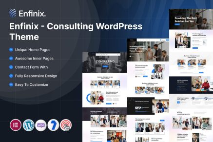 Enfinix – Consulting WordPress Theme