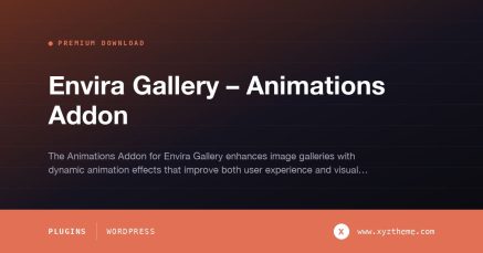 Envira Gallery – Animations Addon