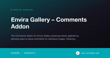 Envira Gallery – Comments Addon