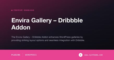 Envira Gallery – Dribbble Addon