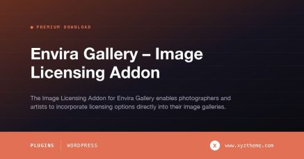 Envira Gallery – Image Licensing Addon