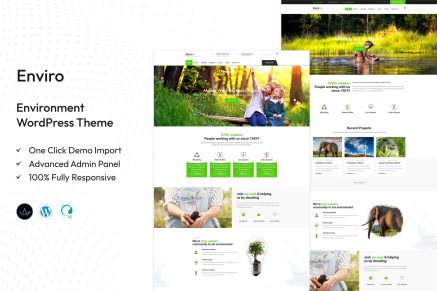 Enviro – Environment WordPress Theme