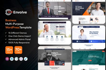 Envolve – Consulting Business WordPress Theme