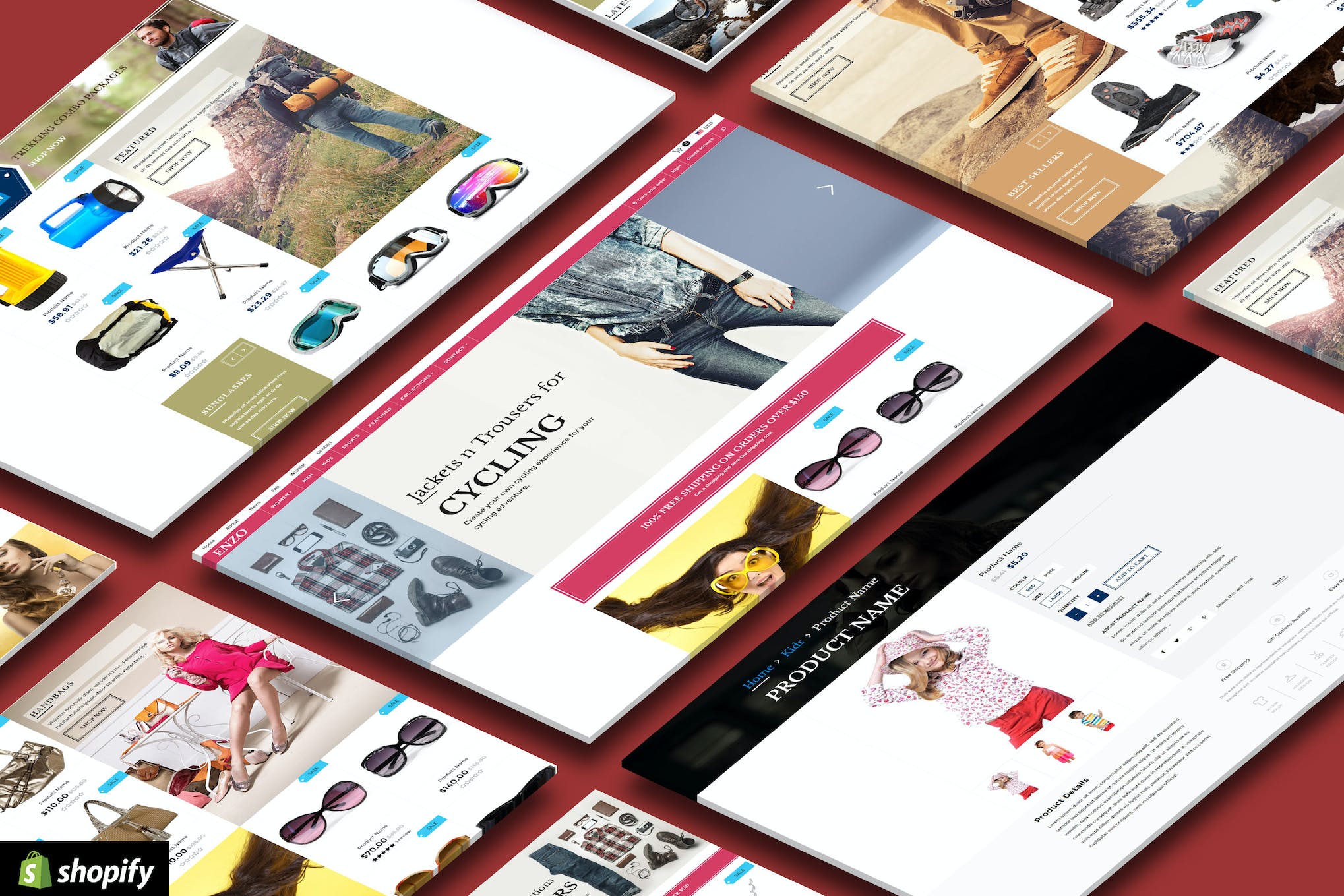 ENZO – Responsive Shopify Multi Purpose theme