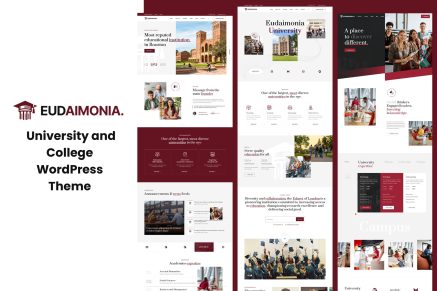 Eudaimonia – University and College WordPress Theme