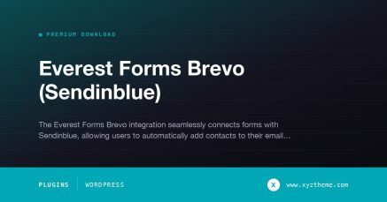 Everest Forms Brevo (Sendinblue)