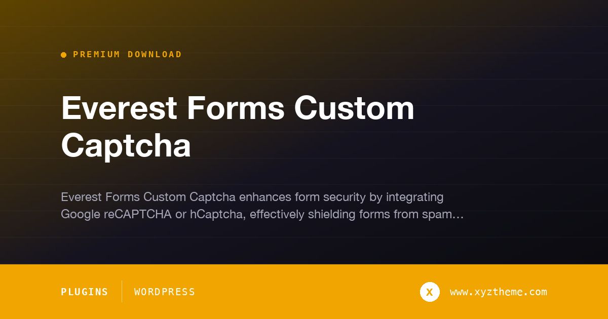 Everest Forms Custom Captcha