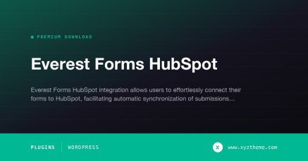 Everest Forms HubSpot