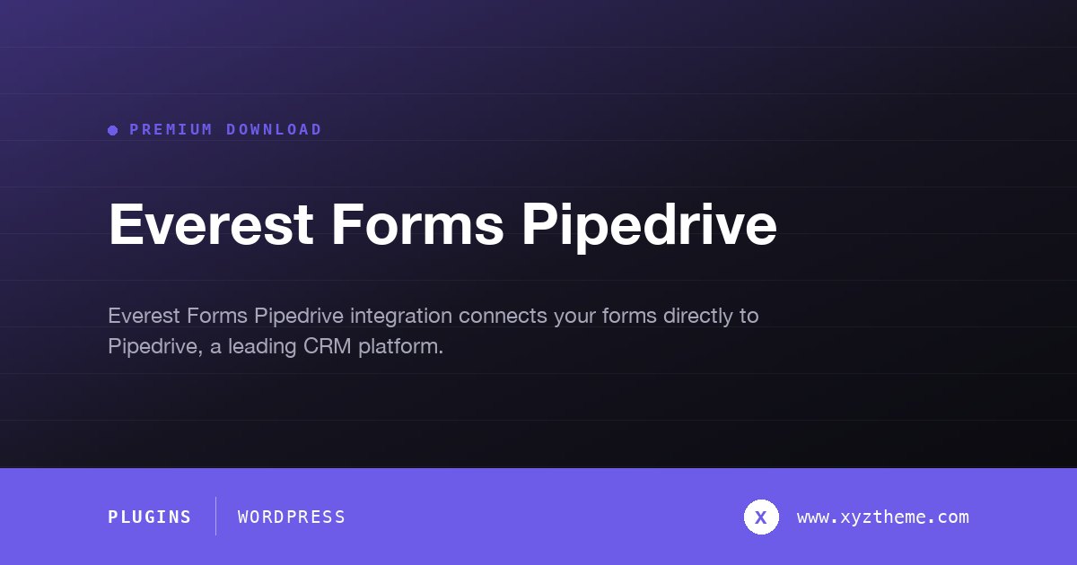 Everest Forms Pipedrive