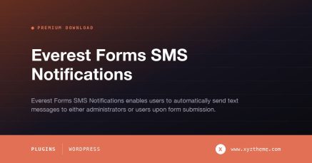 Everest Forms SMS Notifications