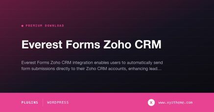 Everest Forms Zoho CRM