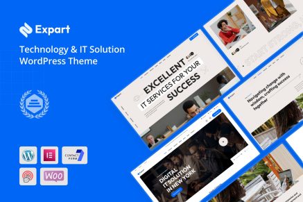 Expart – Technology & IT Solution WordPress Theme