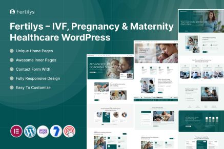 Fertilys – IVF Pregnancy Maternity WordPress