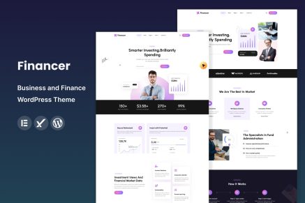 Financer – Business and Finance WordPress Theme