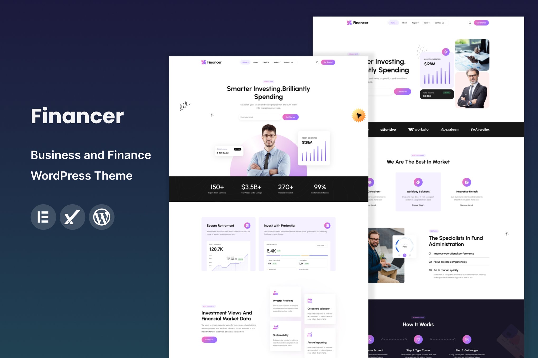 Financer – Business and Finance WordPress Theme