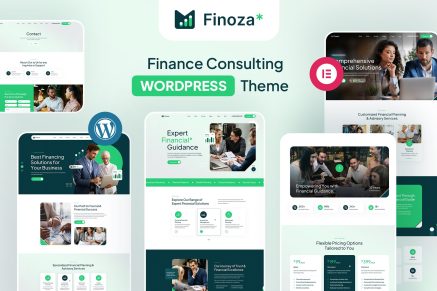Finoza | Finance Consulting WordPress Theme