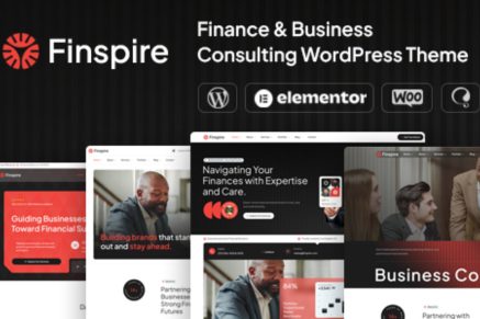 Finspire – Finance & Business WordPress Theme