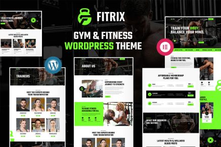 Fitrix | GYM & Fitness WordPress Theme