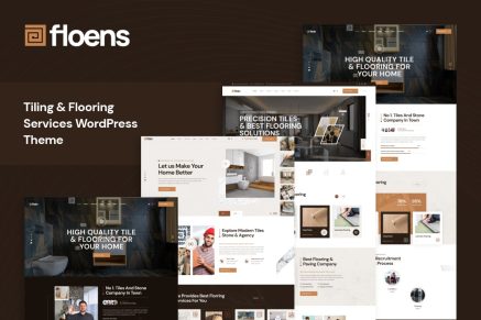 Floens – Tiling & Flooring Services WordPress