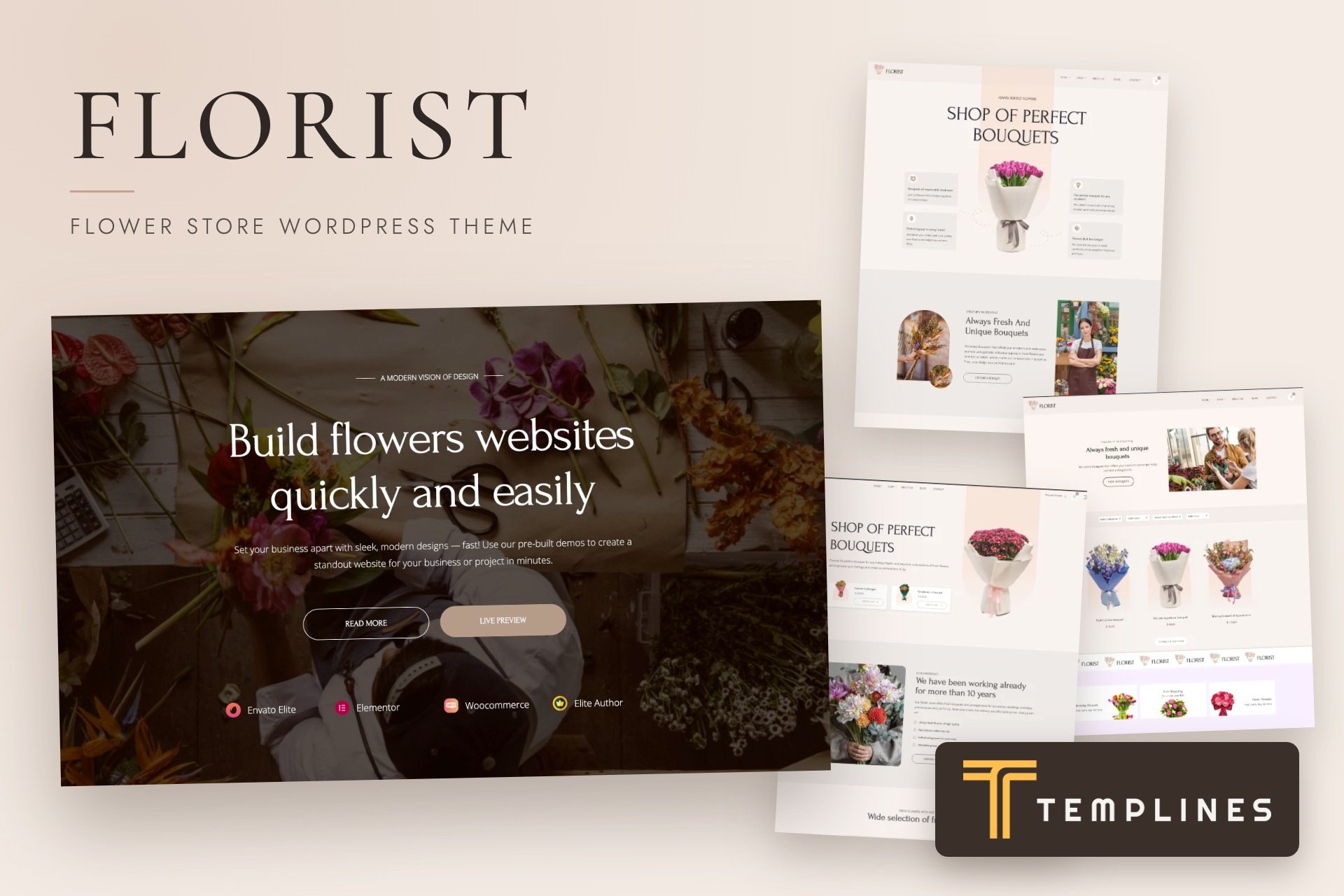 Florist – Flower Store WordPress Theme