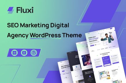 Fluxi – SEO Marketing Agency WordPress Theme