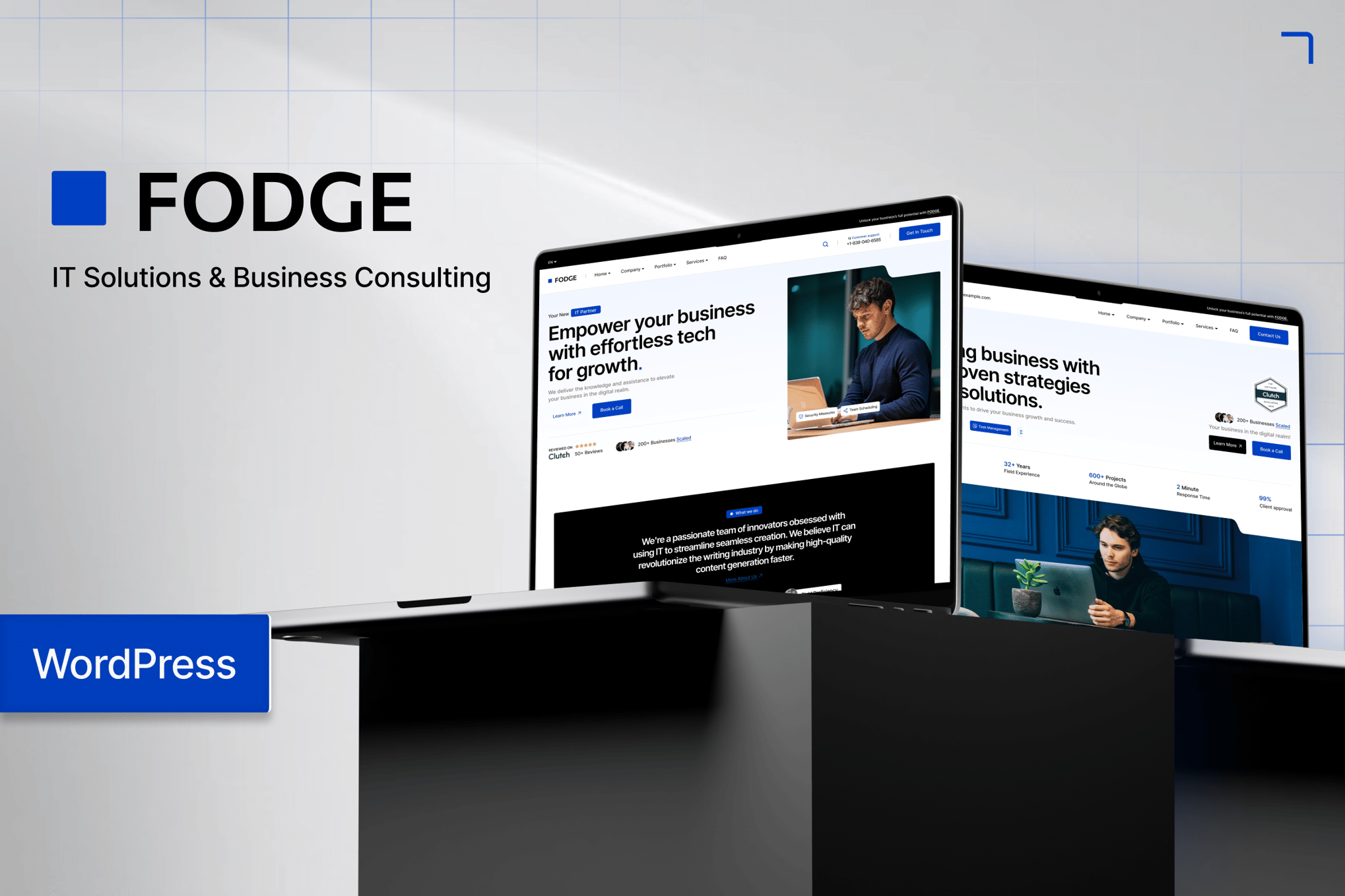 Fodge Business IT Solutions WordPress Theme