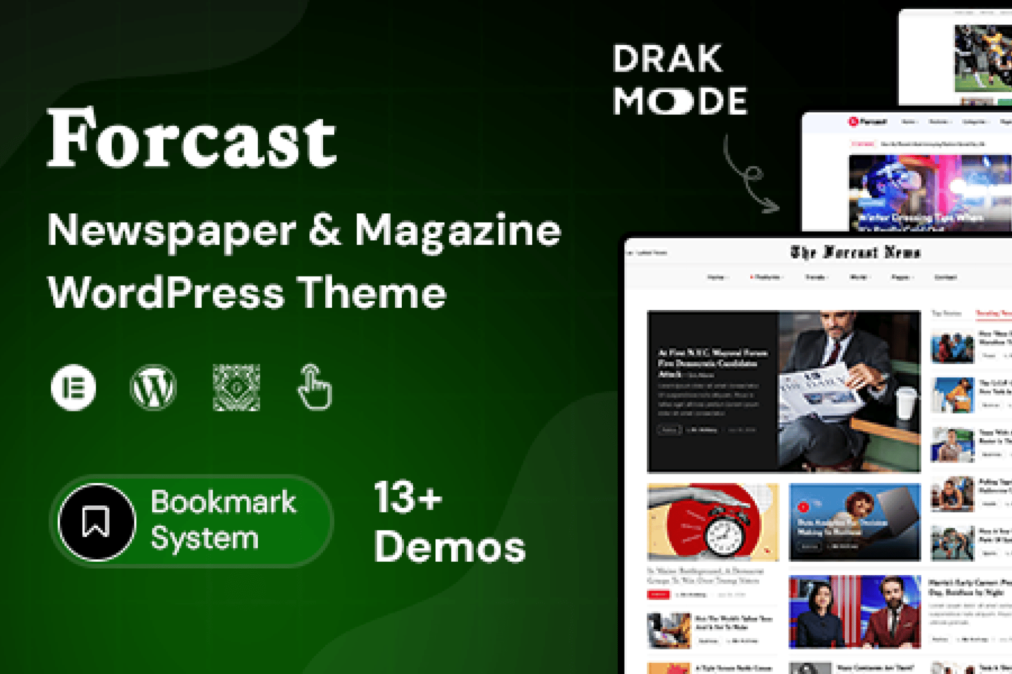 Forcast – Newspaper & Magazine Theme