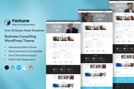 Fortune – Business Consulting WordPress Theme