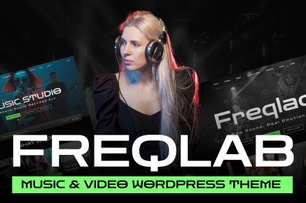 Freqlab – Music & Video WordPress Theme